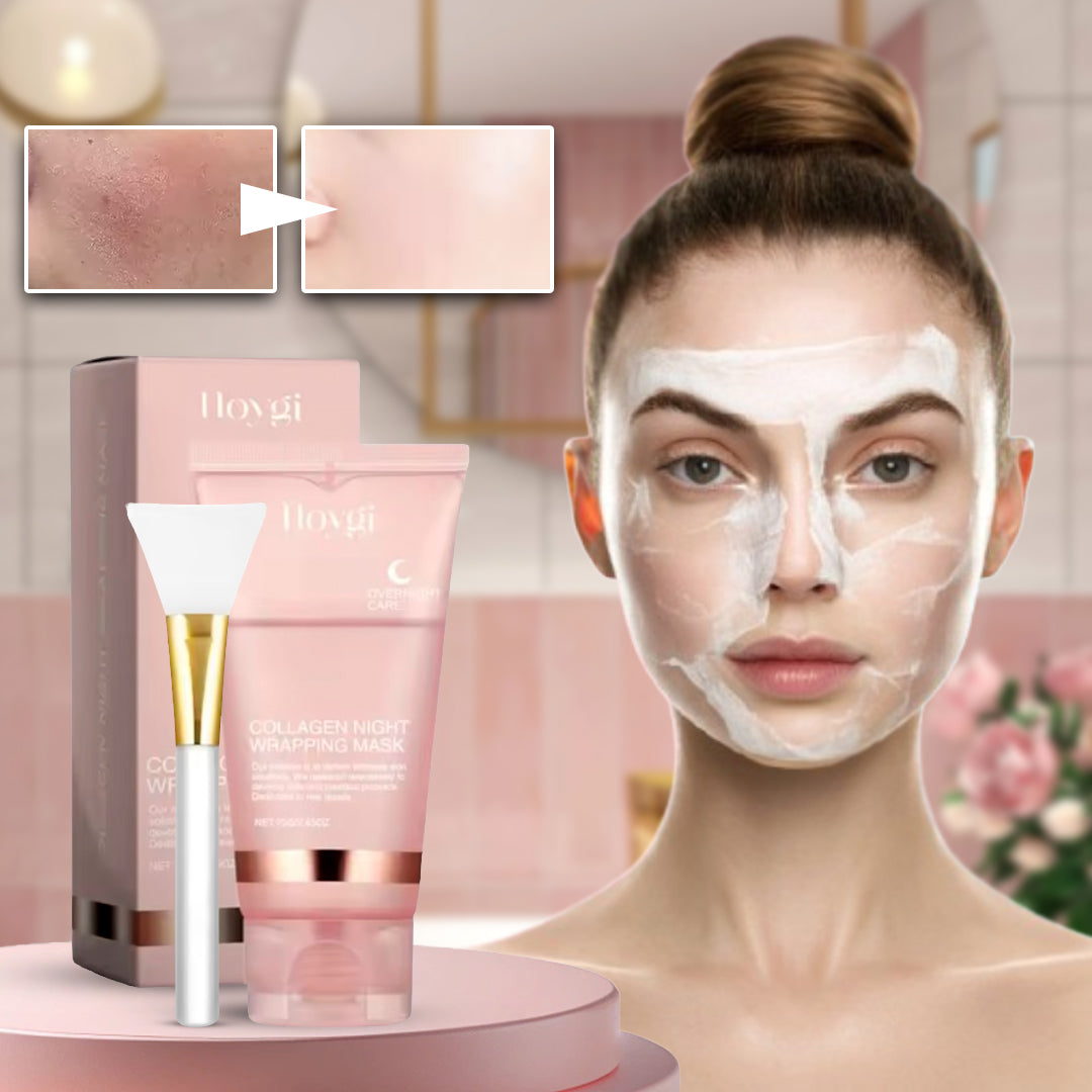 ماسك الليلي غني بالكولاجين